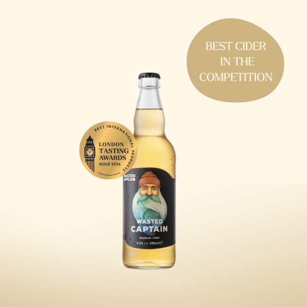 Wasted Apple Wins the Cider Trophy at the London Tasting Awards 2026